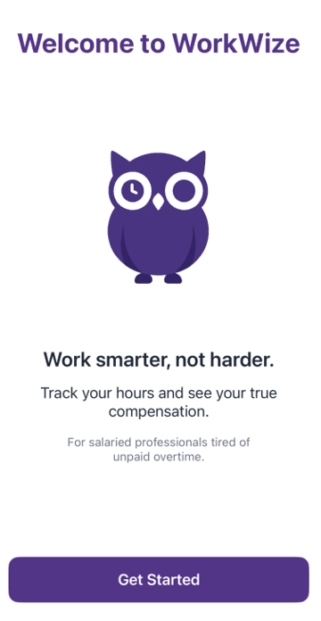 WorkWize app preview